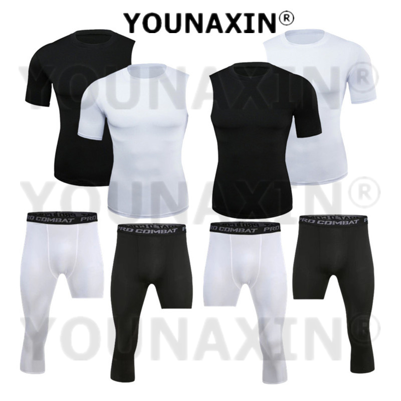 T Shirt Tight Fit - ملابس رياضية للجنسين، قمصان قصيرة الأكمام،