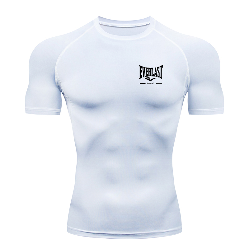 T Shirt Tight Fit - تيشيرت رياضي رجالي جديد لعام 2026