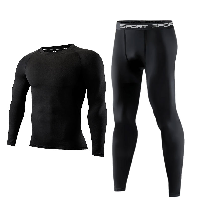 طقم ضغط للرجال مكون من قطعتين: - مراجعة Compression Long Pant وسعره