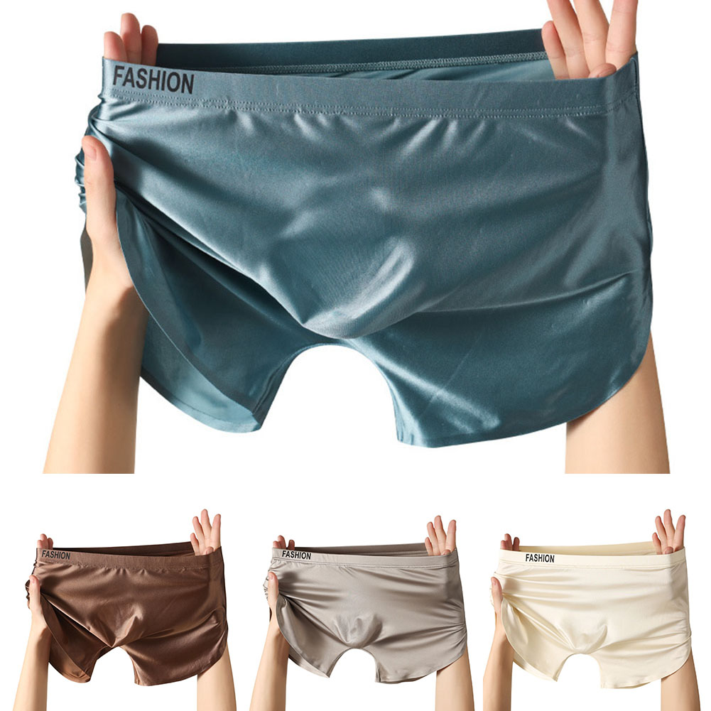 للارتداء اليومي جذوع الحرير ال - مراجعة Trunk Breathable Men وسعره