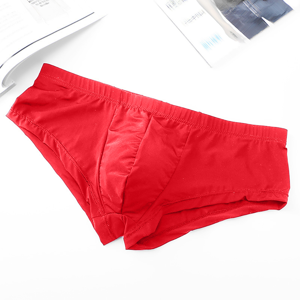 الحرير الجليد الملابس الداخلية - مراجعة Trunk Breathable Men وسعره