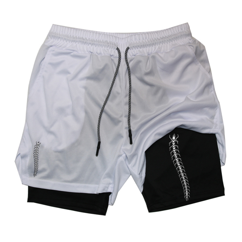 شورت رياضي للرجال 2 في 1 للجري - مراجعة Compression Shorts Athletes وسعره