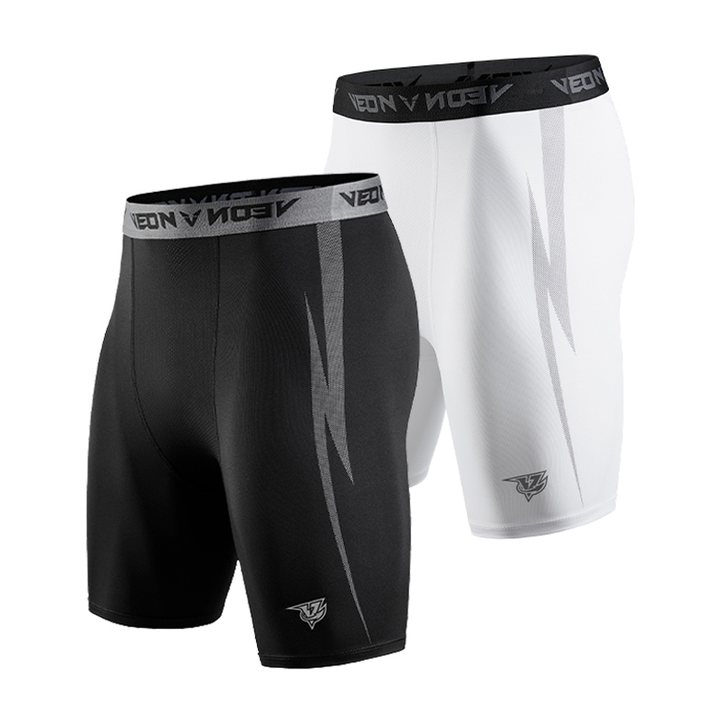 شورت ضغط أسود للرجال سبانديكس  - مراجعة Compression Shorts Athletes وسعره