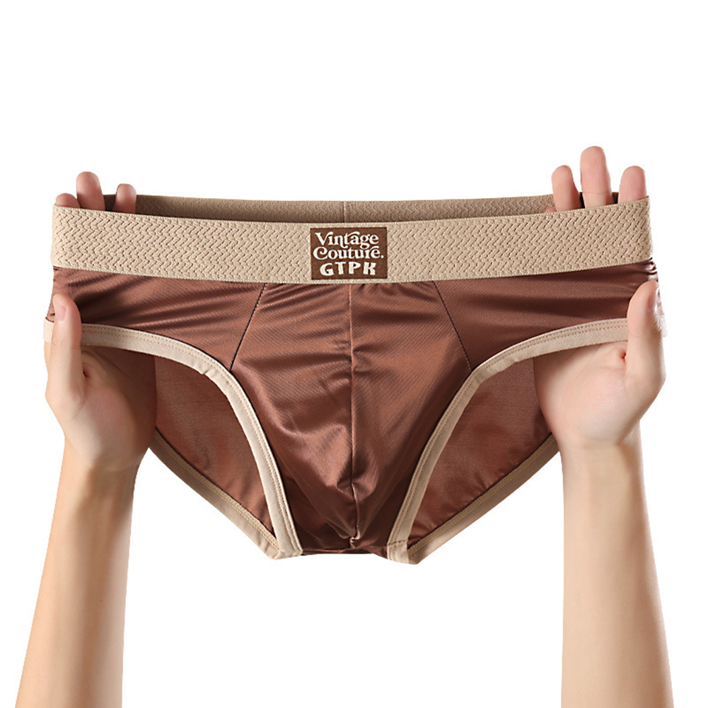 الرجال الساتان مثل السلس الملا - مراجعة Trunk Breathable Men وسعره