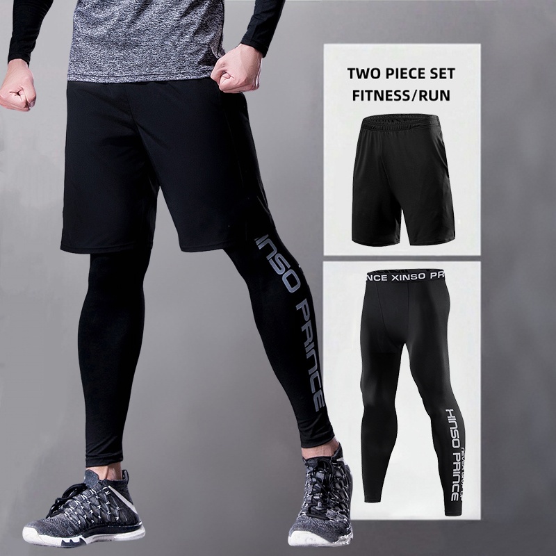 سراويل الجري الرياضية للرجال،  - مراجعة Compression Long Pant وسعره